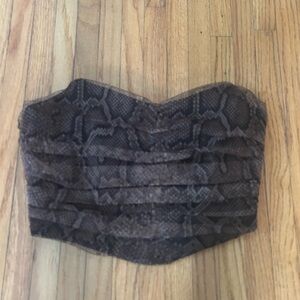 Zara Brown Reptile Decor